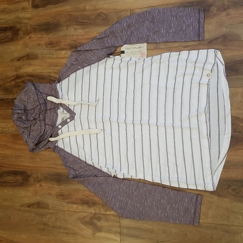 NEW Men's Free Planet Longsleeve Shirt Size Medium - Picture 1 of 2